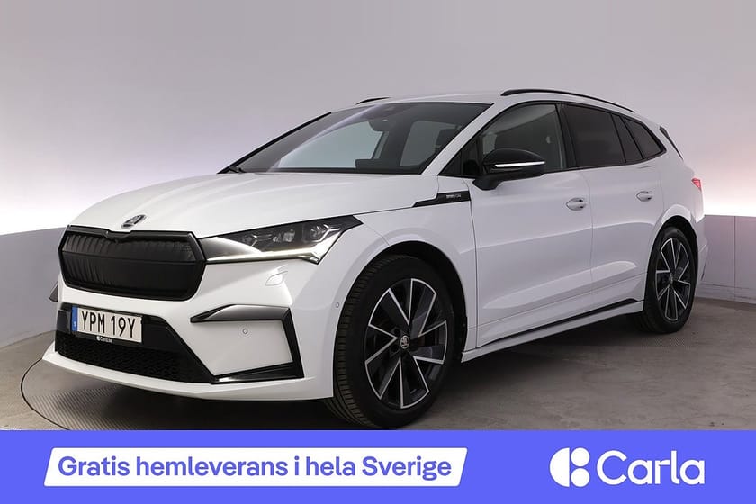 Bild 1 av Škoda Enyaq iV 80 Skoda Sportline Kamera Navi BSM Matrix Drag