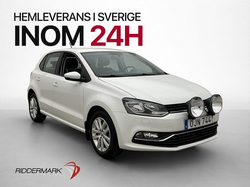 Bild 1 av Volkswagen Polo 1.2 TSI 90hk Bluetooth Farthållare 0,47l/mil