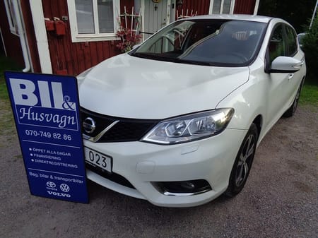 Nissan Pulsar 1.2 115 HK/11500 MIL/ÅRSSK. 492:-/ACC/NAVI/BACKKAMERA