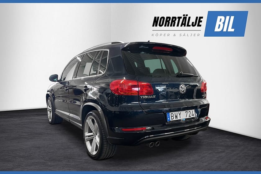 Bild 4 av Volkswagen Tiguan R-LINE 2.0 177HK 4M VÄRMARE PANO DRAG SKINN KAMREM BYTT