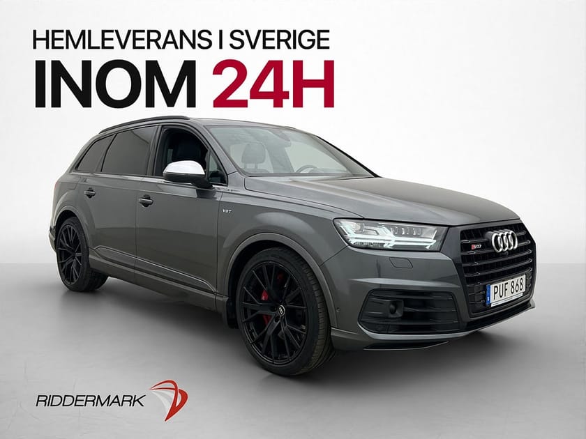 Bild 3 av Audi SQ7 4.0 TDI V8 Q 435hk HuD BOSE 360° Cockpit D-Värm Nav