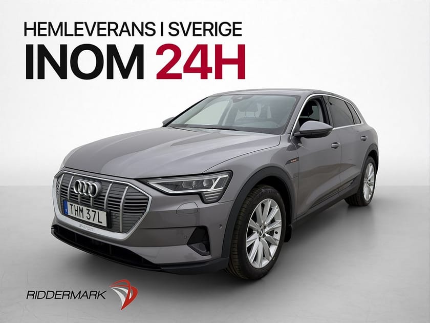 Bild 1 av Audi e-tron 55 quattro Drag Skinn 360° Cockpit Navi Adaptiv