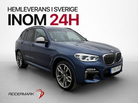 BMW X3 M40i M-Sport Drag HUD Panorama Läder Display-Key