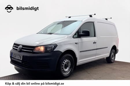 Volkswagen Caddy Maxi Van 2.0 TDI 4Motion Drag Inredd Värmare LED-ramp 122hk