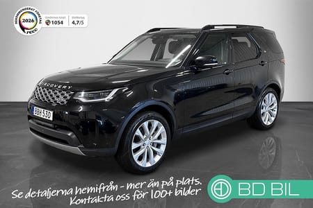 Land Rover Discovery D250 MHEV 4WD PANO SKINN VÄRMARE DRAG 7-SITS MERIDIAN