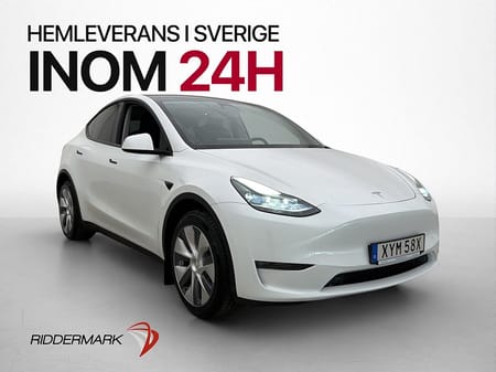 Tesla Model Y Long Range AWD Svensksåld Dragkrok Panorama