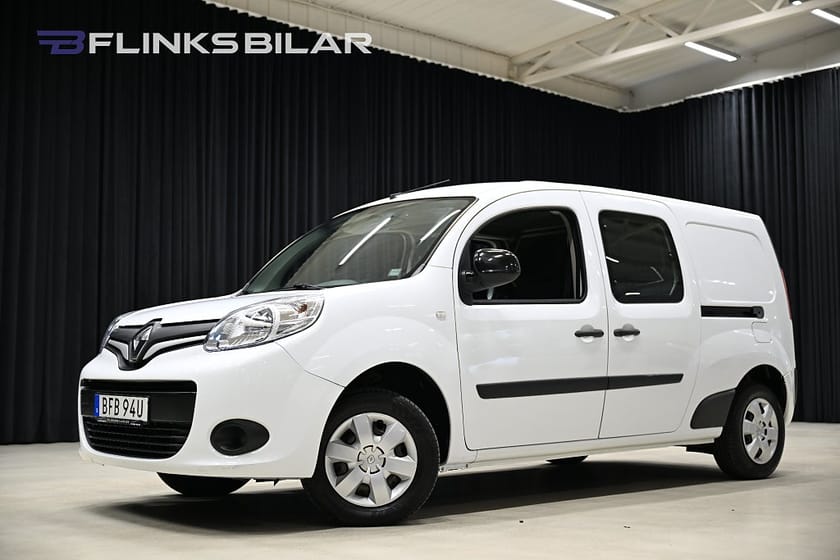 Bild 2 av Renault Kangoo Express Maxi dCi 90HK Automat|Dubbelhytt|Dubbeldörr|NyKamrem