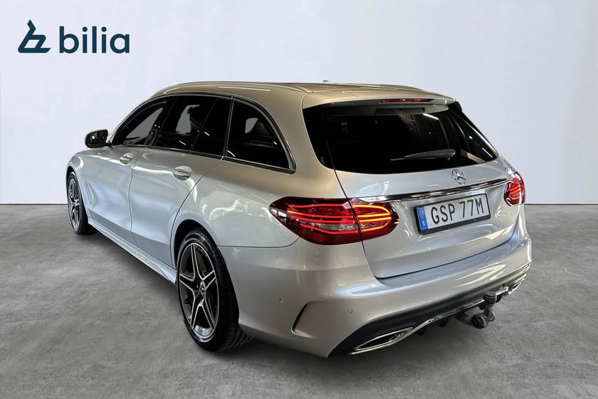 Bild 3 av Mercedes-Benz C 220 T d 4MATIC 220d AMG Panorama Värmare Dragkrok