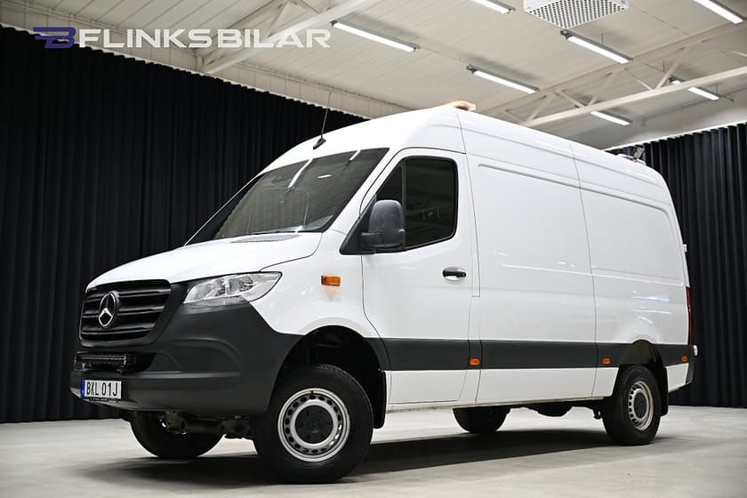 Bild 1 av Mercedes-Benz Sprinter 316 CDI 4x4 Panel Van Servicebil|Inredning|Kran|Uppvärmt-Skåp|Leasbar
