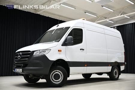 Mercedes-Benz Sprinter 316 CDI 4x4 Panel Van Servicebil|Inredning|Kran|Uppvärmt-Skåp|Leasbar