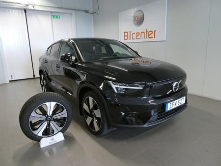 Volvo C40 Recharge Twin motor Ultimate Pano-Drag-360°-h&K-Värmare-SoV