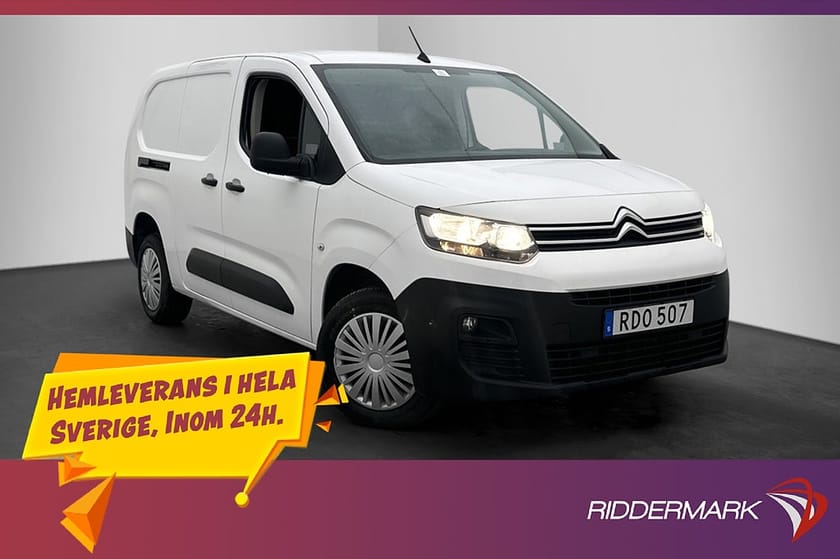 Bild 1 av Citroën Berlingo Van Long L2 1.5HDi Drag PDC 3-Sits Farthållare MOMS