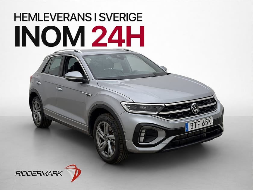 Bild 1 av Volkswagen T-Roc 4Motion 190hk R-Line Värmare Drag Cockpit