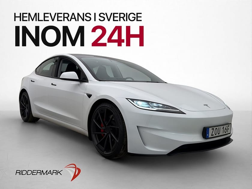 Bild 4 av Tesla Model 3 Performance AWD MOMS Autopilot Svensksåld