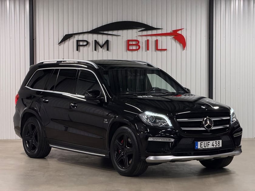 Bild 2 av Mercedes-Benz GL 63 AMG 7-Sits Fullutrustad Panorama Massage Drag Luftfj