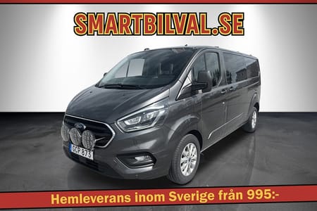 Ford Transit Custom 340 Crew Van 2.0 Aut 5-Sits MOMS