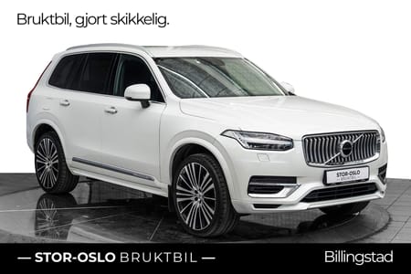 Volvo XC90 7 Seats T8 AWD Inscription 392hk H&K/Krok/ Skinn/ Kamera/ LED