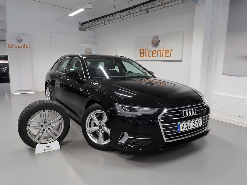 Bild 1 av Audi A6 Avant 50 TFSI e quattro Q V-Däck ingår Cockpit-Drag-Navi-CarPlay-Adap