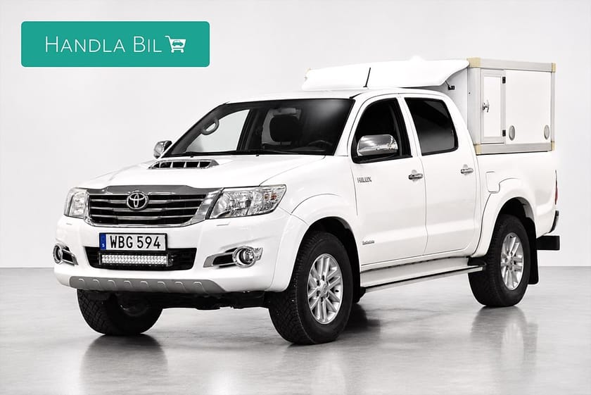 Bild 1 av Toyota Hilux Dubbelhytt 3.0 D-4D 4x4 Automatisk, 171hk, 2014