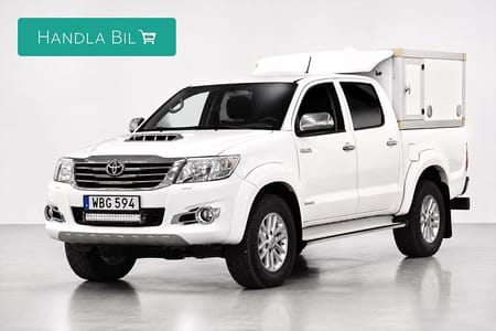 Toyota Hilux Dubbelhytt 3.0 D-4D 4x4 Automatisk, 171hk, 2014