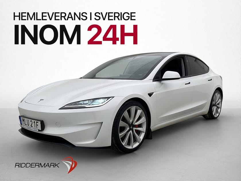 Bild 3 av Tesla Model 3 Performance AWD Autopilot  Svensksåld
