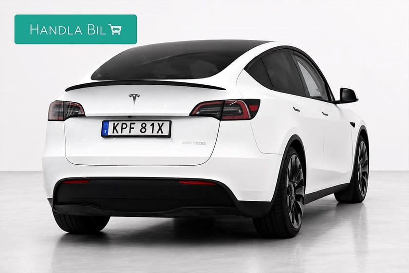 Bild 5 av Tesla Model Y Performance Autopilot Pano Skinn Rattv Moms 534hk
