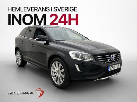 Volvo XC60 D5 AWD 230hk H/K Polestar D-Värm Skinn Drag Navi