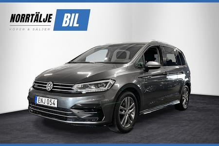 Volkswagen Touran R-LINE 7-SITS 1.4 150 HK DRAG M&K CARPLAY RESERVERAD