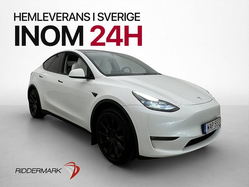 Bild 4 av Tesla Model Y Long Range AWD Ljus interiör Värmepump Drag