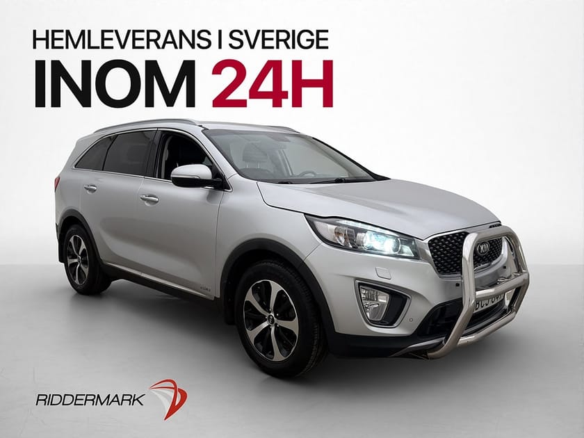 Bild 1 av Kia Sorento 2.2 CRDi 200hk Business 7-Sits Kamera Skinn Drag