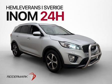 Kia Sorento 2.2 CRDi 200hk Business 7-Sits Kamera Skinn Drag