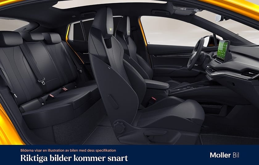 Bild 5 av Škoda Enyaq Coupé RS iV Skoda 80x Skinn Kamera Elstol