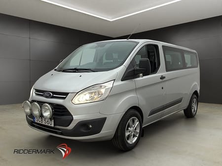 Ford Transit Custom 310 Kombi Lång Värmare Dragkrok Kamera 9-Sit