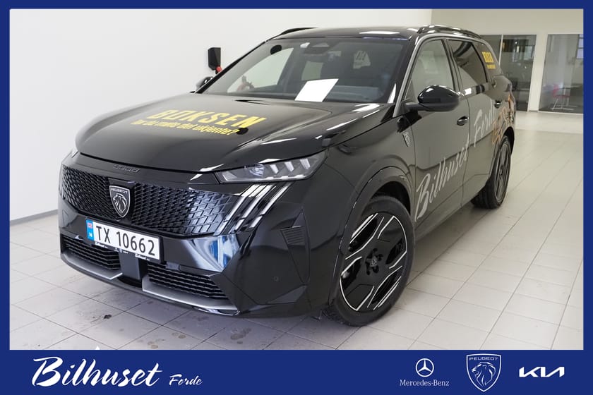 Bilde 1 av Peugeot E-5008 Dual Motor GT+ 325HK 4x4 / NORSK DEMO /ACC/360/Krok