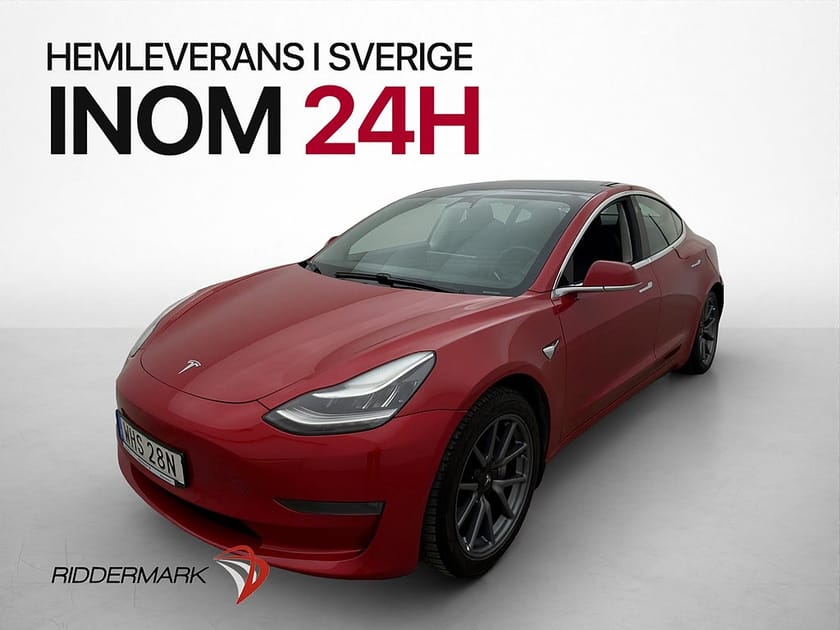 Bild 3 av Tesla Model 3 Long Range AWD Panorama Kamera Navi Svensksåld