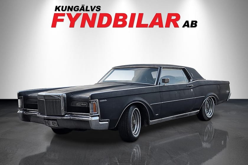 Bild 2 av Lincoln Continental Mark III V8 370hk 1 Ägare 17 år