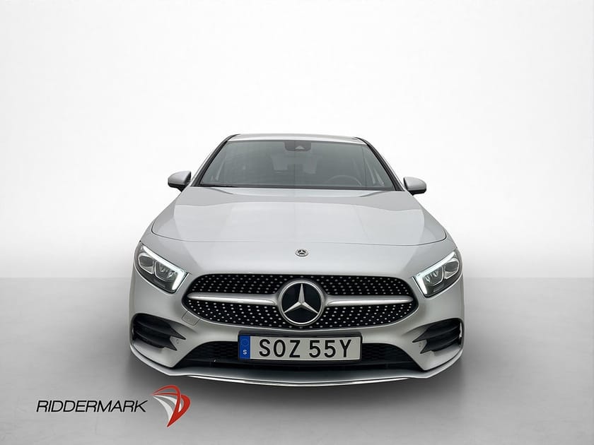 Bild 2 av Mercedes-Benz A 200 A200 AMG Line Widescreen Kamera Navi Halvskinn