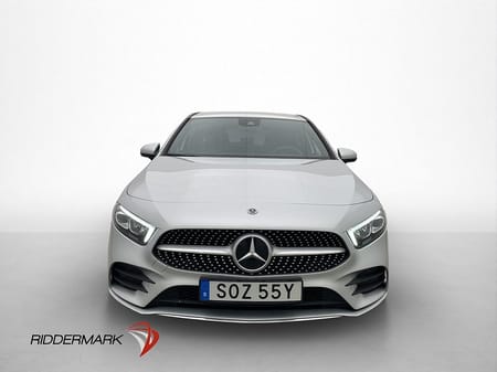 Mercedes-Benz A 200 A200 163hk AMG Line Widescreen HalvSkinn Navi