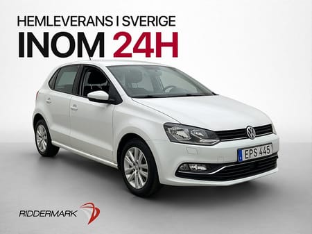 Volkswagen Polo 1.2 TSI 90hk Base Bluetooth 0.47 l/mil