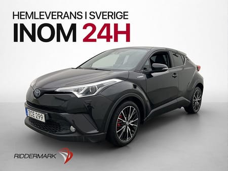 Toyota C-HR Hybrid 122hk Executive JBL Kamera Halvskinn