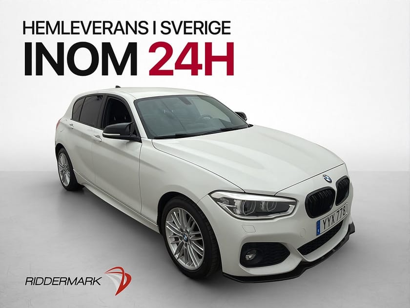 Bild 1 av BMW 120d xDrive 120 190hk M Sport Farthållare Drag P-Sensorer