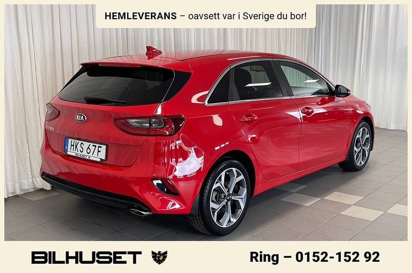 Bild 4 av Kia Ceed 1.4 T-GDI DCT Advance Plus B-KAMERA RATTVÄRME