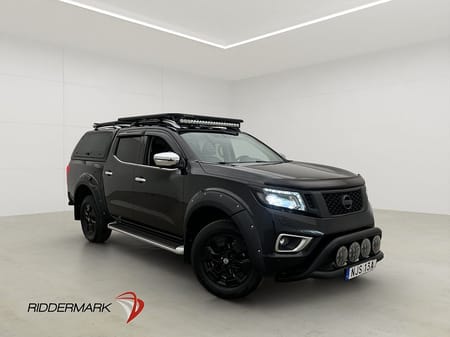 Nissan Navara Dubbelhytt Tekna 2.3dCi 4WD Diff Drag Skinn CARPLAY Moms