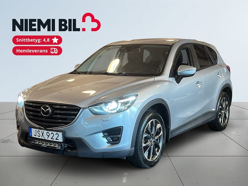 Bild 1 av Mazda CX-5 2.2 SKYACTIV-D AWD Drag/Kamera/MoK/S&V/BOSE/HuD/Skinn