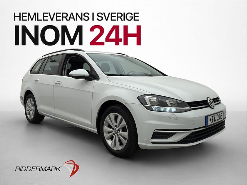 Bild 1 av Volkswagen Golf Sportscombi 1.6 TDI Adaptiv-Fart Isofix Nyservad Välsköt