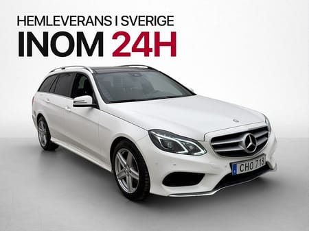 Mercedes-Benz E 250 T BlueTEC 4MATIC 4M AMG Pano D-Värm Sensorer Dragkrok