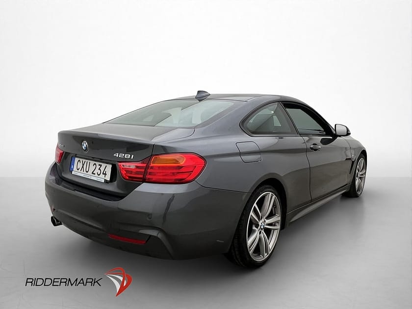 Bild 5 av BMW 428i xDrive Coupé 428 245hk M Sport Pano H/K Drag Skinn Kamera