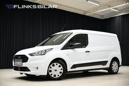 Ford Transit Connect 210 LWB 120HK L2 Automat|V-Inredd|Drag|Värmare|Leasbar