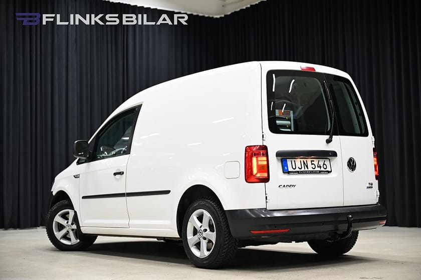 Bild 4 av Volkswagen Caddy Van 1.4 TGI DSG 110HK Inredd|Drag|PDC|EnÄgare|Lågmil|Moms