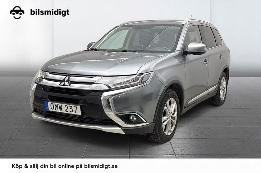 Bild 1 av Mitsubishi Outlander 2.2 Di-D 4WD Aut Business 7-sits Drag Läder Kamera Keyless